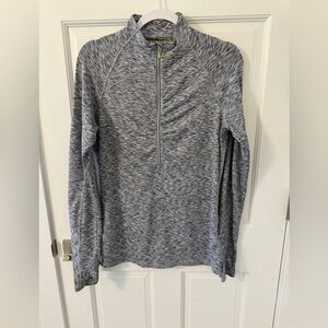 Athleta Mendoza Half-Zip Running Shirt Size Medium